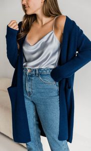 Cachemire <span class=keywords><strong>laine</strong></span> femmes Cardigan <span class=keywords><strong>manteau</strong></span> formel fête <span class=keywords><strong>manteau</strong></span> femmes pull en tricot côtelé - Product Image 4