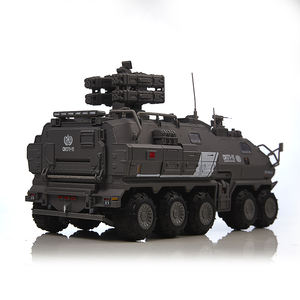 Autorisatie 1:50 Schaal Gelegeerd Metalen Transport Model Vrachtwagen Gegoten Personeel Carrier Legering Automodel Speelgoed - Product Image 5