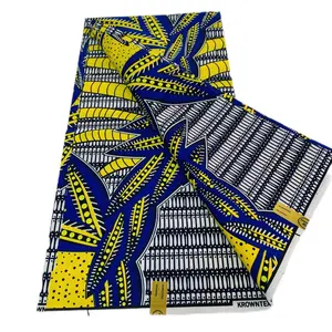 100% poliéster taparrabos africano nuevo diseño cera Africana impresa Ankara tela Tissu 85GSM