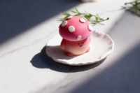 Moule à pâtisserie en silicone en forme de champignon mignon