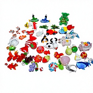 เป่าคริสตัล Murano สัตว์ทะเลกบเต่าซานตาคลอสแก้วรูปแกะสลักสำหรับตกแต่งบ้านงานแต่งงานของขวัญวันเกิดเครื่องประดับ - Product Image 1