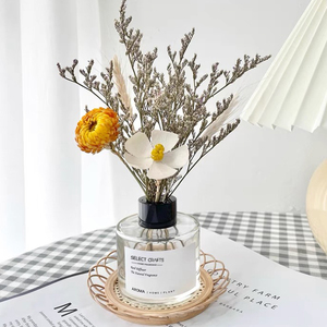 Tùy Chỉnh Handmade Khô Hoa Hương Thơm Nhà Thủy Tinh Dầu Thiết Yếu Chai Lọ Thơm Sậy Khuếch Tán - Product Image 4