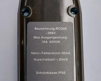 PRCD 30mA 10mA Trip/Rewireable RCD plug 10A13A Max temps de déclenchement inférieur à 30mS Portable dispositif de courant résiduel Disjoncteu