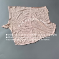 Chiffons en coton 100% de qualité supérieure, à texture douce, colorés, pour le nettoyage industriel des déversements d'huile