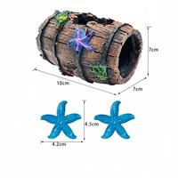 Accessoires d'aquariums en gros : Décoration de bassin de poissons, Montagne de corail en plastique non toxique, légère, durable et tendance