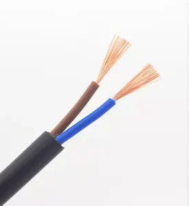 300/500V 3 코어 1.5mm 2/2.5mm2 H05VV-F 케이블 PVC 절연 전기 유연한 구리 고정 배선 케이블