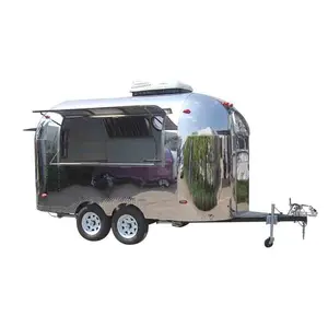 JX-BT400 Foodtruck fast food mini camper trailers mobile food vans for sale