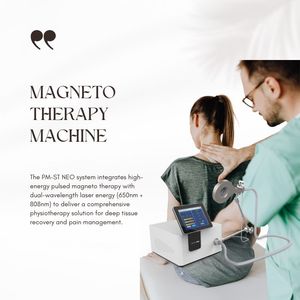 Dispositivo de Magnetoterapia PM-ST NEO de 5 Tesla de Alta Frecuencia con Láser Dual de 650nm y 808nm para Alivio Rápido del Dolor y <span class=keywords><strong>Rehabilitación</strong></span> de Articulaciones - Product Image 2