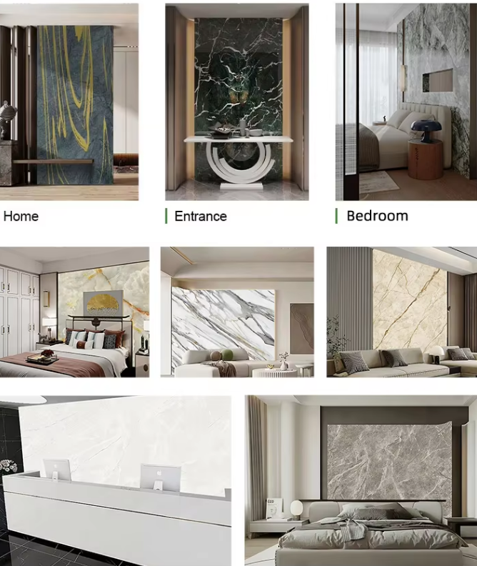 PVC Marble Wall Panel - Waterproof Plastic Wall Panels with Modern ...
