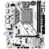 JGINYUE H610M-D PLUS Motherboard LGA1700 Intel H610 DDR4 3200MHz 6 Phase Power 2x M.2 NVMe WiFi CNVI M-ATX Desktop PC.
