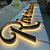 Enseigne publicitaire électronique lumineuse en métal et acrylique pour parcs industriels et entreprises