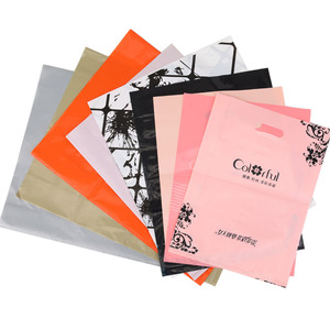 Sacs à T-shirts refermables personnalisés en <span class=keywords><strong>plastique</strong></span> <span class=keywords><strong>LDPE</strong></span> durable de haute qualité avec poignée découpée et votre propre logo, modèle YS S23 - Product Image 2