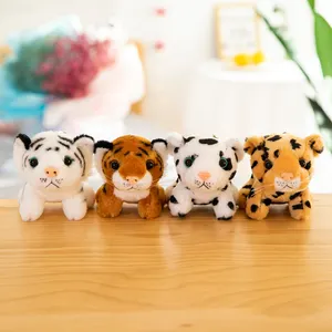 Estoque Mini Animal Bonito Chaveiro Soft Plush Toy adorável Keychain Pequeno Stuffed Animal Recheado mochila Acessório