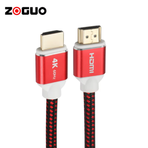 Câble PVC tressé <span class=keywords><strong>pas</strong></span> <span class=keywords><strong>cher</strong></span> pour 3D <span class=keywords><strong>4K</strong></span> 60Hz plaqué or mâle vers mâle pour 2.0 pour moniteur d'ordinateur <span class=keywords><strong>lecteur</strong></span> <span class=keywords><strong>DVD</strong></span> - Product Image 2