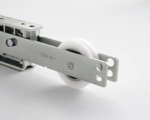 Proyek Perumahan Villa kaca ganda aluminium Aloi pintu jendela perangkat keras mengangkat kontrol suara panas geser untuk dapur - Product Image 4