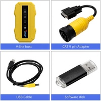 Lector de Códigos OBD2 Vxdiagtool V-LINK para Camiones con Motor de 6 Cilindros en Línea, Adaptador USB, Escáner de Diagnóstico de Alto Rendimiento, con WiFi, Certificado CE