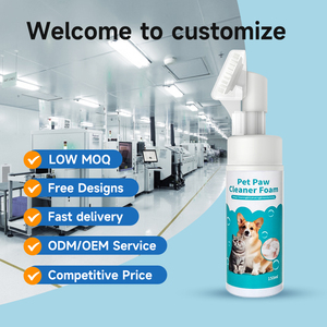 Limpiador de Patas para Perros OEM ODM con Cepillo de Silicona, Champú para Perros, Espuma Limpiadora de Patas, Espuma Limpiadora de Orina para Mascotas - Product Image 6