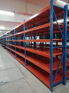 산업용 경량 철제 선반 부식 방지 분체 도장 차고 창고 무볼트 보관 랙 금속 선반 - Product Image 3