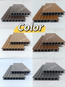Paneles de Pared Ranurados DF WPC para Exteriores, Revestimiento de Paredes de Material Compuesto WPC, Revestimiento de Cercas para Jardín y Villas, Revestimiento WPC Impermeable y Resistente a la Humedad - Product Image 6