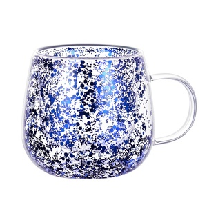 Ly thủy tinh hai lớp chống nóng, ly thủy tinh borosilicate cao cấp, ly uống sữa cà phê ăn sáng, ly uống nước - Product Image 6