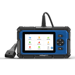 Диагностический сканер TOPDON AD600S с 5-дюймовым экраном, автоматическим формированием отчетов, компактный, для автомобилей - Product Image 1