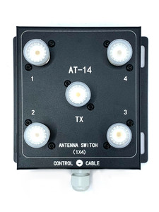AT-14 4-Way <b>Remote</b> Coaxial Antenna <b>Switch</b> 1.8 to 60MHz 500W PEP for HF Ham Radio L662 - Product Image 3