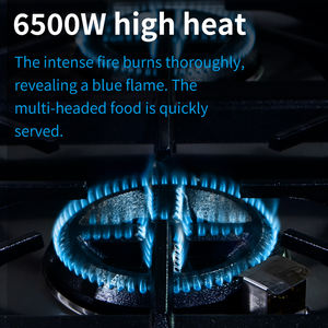 Qian-mai commerciale resistente in acciaio inox corpo fornello a <span class=keywords><strong>Gas</strong></span> 4 fuochi modello JUS-TR-4 piano cottura a <span class=keywords><strong>Gas</strong></span> - Product Image 6