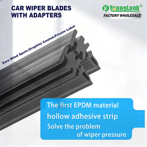 Adaptateurs universels pour balais d'essuie-glace de voiture, 18 clips, kit multi-adaptation YOUNGLOOK, caoutchouc naturel résistant aux températures de -40 à <span class=keywords><strong>80</strong></span>°C - Product Image 2