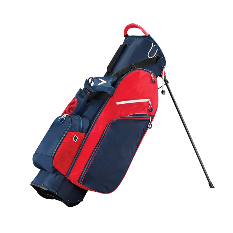 OEM Синий Красный Акцент нейлон 14 способ делитель Гольф Сумка для мужчин сумка для гольфа с подставкой