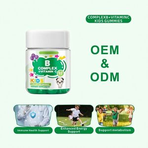 Complesso HDK <span class=keywords><strong>B</strong></span> + Vitamina C Gommose per Bambini OEM ODM Gommose Multivitaminiche Personalizzate per Supporto Immunitario ed Energetico nei Bambini - Product Image 2