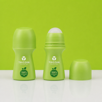 Tube de baume corporel déodorant Twist Up Skincare 15ml 30ml 50ml 75ml, flacon déodorant roll-on en plastique PP