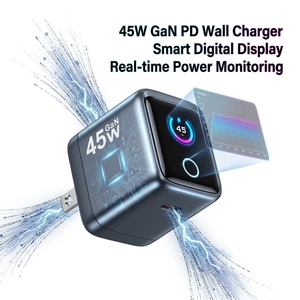 Caricabatterie Rapido da 45W con Singola Porta Type-C, Adattatore da Viaggio per <span class=keywords><strong>iPhone</strong></span> con Funzione PD per Prese UK, US, EU, Compatibile con <span class=keywords><strong>iPhone</strong></span> 17 - Product Image 3
