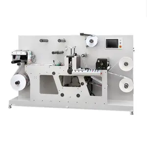 Machine de découpe rotative Semi-automatique pour étiquette/étiquette adhésive/logo