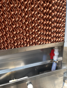 Vieh ausrüstung Wasser Papier kühler mit Pumpe Geflügel Rinder zucht Industrie Edelstahl 304 201 Aluminium Kühl kissen - Product Image 3