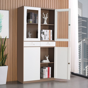 Văn phòng phẩm nơi làm việc gõ xuống Tủ kim loại đồ nội thất văn phòng lưu trữ tập tin tủ với hai ngăn kéo - Product Image 3