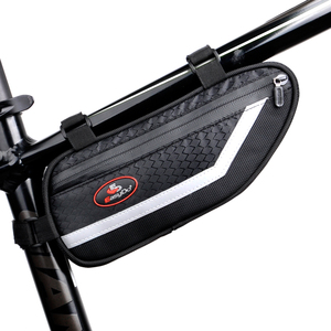 <span class=keywords><strong>Sacoche</strong></span> en tissu haute densité pour vélo, sac tubulaire pour <span class=keywords><strong>cadre</strong></span> <span class=keywords><strong>de</strong></span> bicyclette, logo, 1680D - Product Image 1