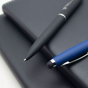 High Quality Logo Black Blue Metal Ballpoint <b>Pen</b> Promotional Use Custom Ps-20250825-09 Uv Printing Multi-<b>Colored</b> Ink - Product Image 3