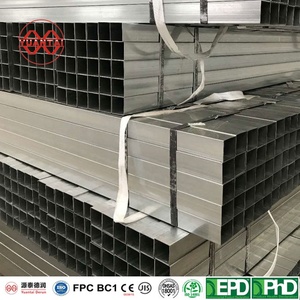20x40mm 50x50mm ống giá erw Ống Vuông gi phần rỗng mạ kẽm vuông hình chữ nhật thép gi rỗng hình chữ nhật ống 50x100 - Product Image 6