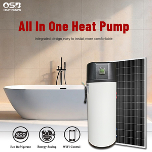 Système de pompe à chaleur tout-en-un haute efficacité en acier inoxydable pour chauffe-eau <span class=keywords><strong>solaire</strong></span>, idéal pour hôtels et piscines - Product Image 2