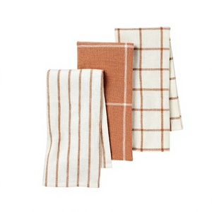 Serviettes en coton biologique personnalisées par le fabricant, écologiques, faites à la main, style américain, pour mariages, réunions de famille, lavables en machine - Product Image 1