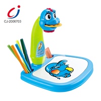 Table de Dessin à Projection LED pour Enfants, Table d'Apprentissage à Projection LED, Table de Dessin à Projection Artistique pour Enfants
