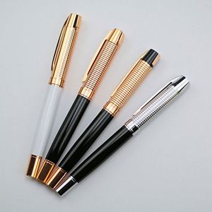 Wholesale Customization Business Gel <b>Pen</b> Smooth Body Premium Heavy Metal Twist Ballpoint <b>Pens</b> - Product Image 1
