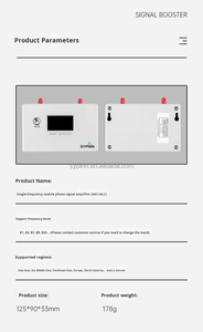 AGC Amplificateur de signal pour téléphone portable pour toute la maison Répéteurs d'amplification de signal pour réception mobile améliorée - Product Image 4