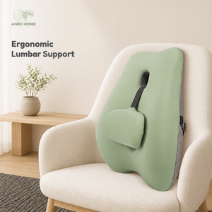 <span class=keywords><strong>Coussin</strong></span> <span class=keywords><strong>de</strong></span> soutien lombaire en mousse à mémoire <span class=keywords><strong>de</strong></span> forme <span class=keywords><strong>pour</strong></span> chaise <span class=keywords><strong>de</strong></span> bureau, <span class=keywords><strong>coussin</strong></span> réglable et amovible, soulagement des douleurs dorsales - Product Image 2
