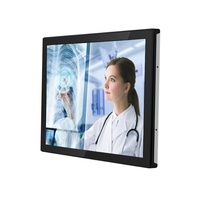 Écran tactile capacitif à cadre ouvert de 17 pouces, 1280x1024, 4:3, VESA, pour kiosque industriel, POS, HMI