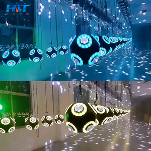 HAT Stage Light 8X10w Lifting LED Football Light Lifting Stroke DMX512 Evento interior a todo color - Product Image 4