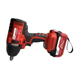 21V 650N Electric Impact Long Working Hours Wrench Impact Wrench Cordless High Endurance Wrench Cordless Torque