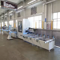 Centro de Corte CNC para Perfiles de Puertas y Ventanas de Aluminio, Totalmente Automático, Controlado por PLC, 380V 3x3.0kW, Alto Nivel de Seguridad