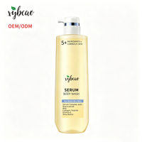Gel Douche Éclaircissant en Gros OEM ODM à la Niacinamide 768ml, Hydratant au Beurre de Karité et au Collagène, Rafraîchissant pour Femmes