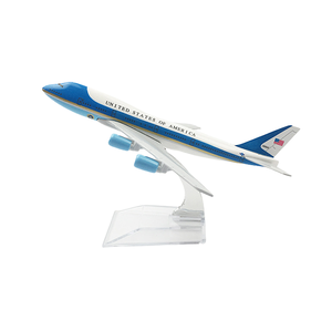 16Cm Máy Bay Hợp Kim Mô Hình Máy Bay Nhà Máy Trực Tiếp Hoa Kỳ <span class=keywords><strong>Boeing</strong></span> <span class=keywords><strong>747</strong></span> Tùy Chỉnh Mô Hình Máy Bay - Product Image 3